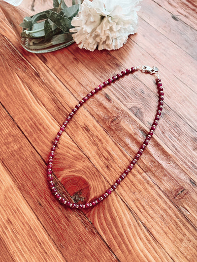 Giant Rubies of Courage Classic Signature Necklace RETIRED