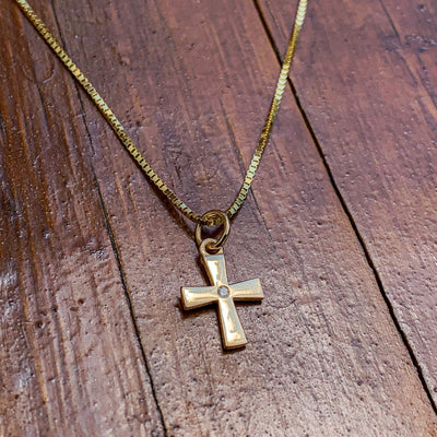 Diamond Unconditional Faith 14k Gold