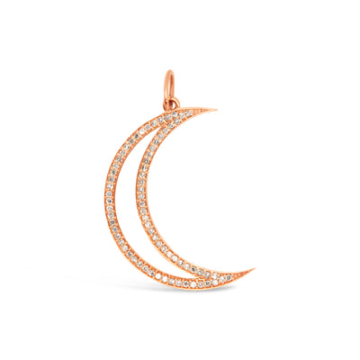 Diamond Lunar Goddess 14k Gold