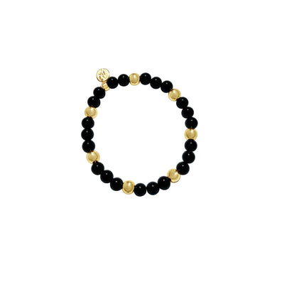 Golden Suns Onyx Signature Stretch Bracelet