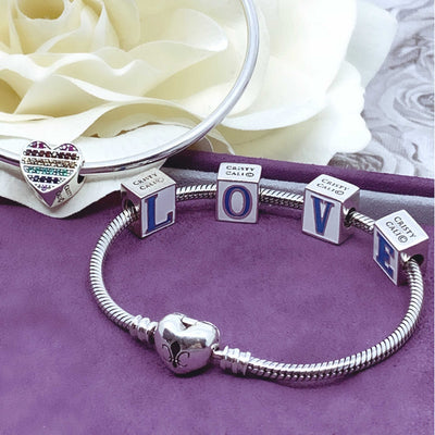 Cali Couture Heart Clasp Bracelet