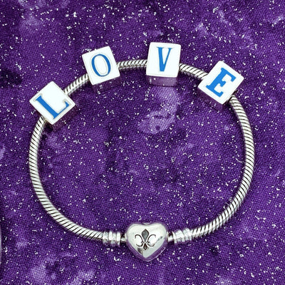 Cali Couture Heart Clasp Bracelet