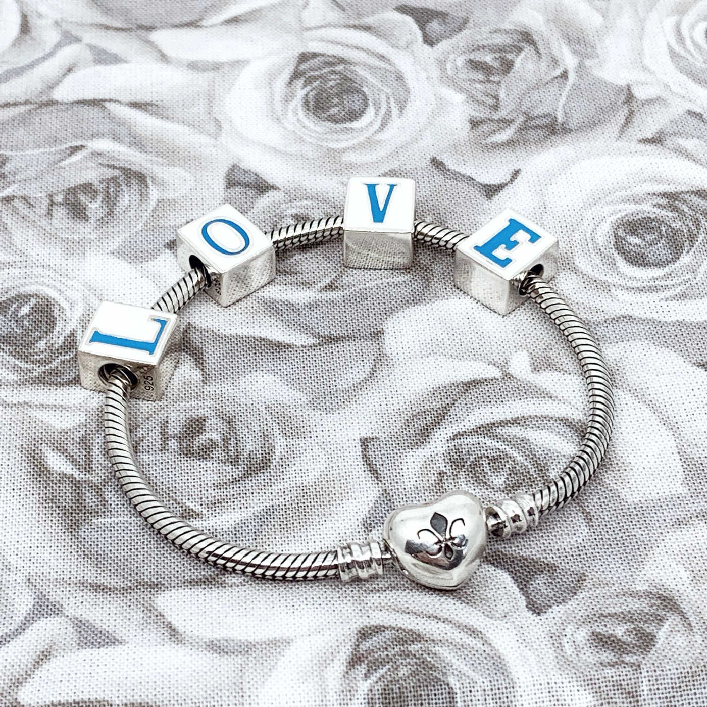 Cali Couture Heart Clasp Bracelet