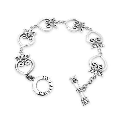 Queen of Hearts Toggle Bracelet