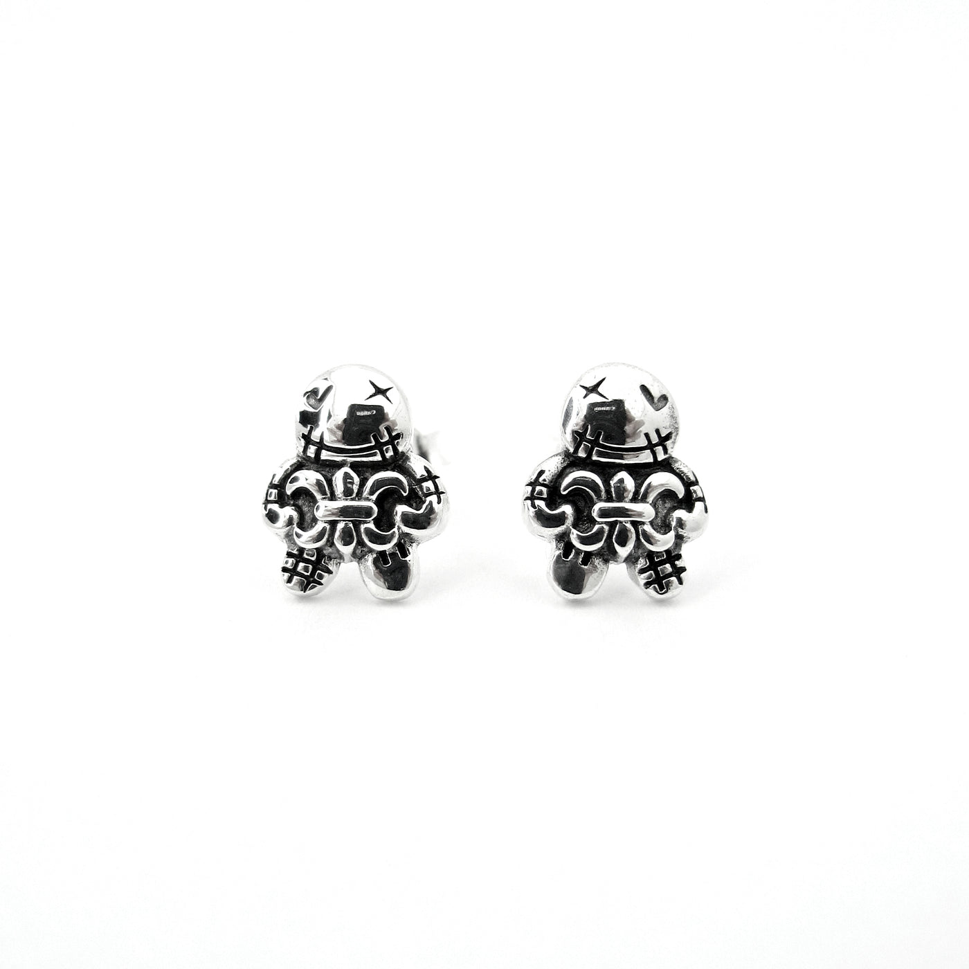 Voo Doo Doll Jack Mini Stud Earrings