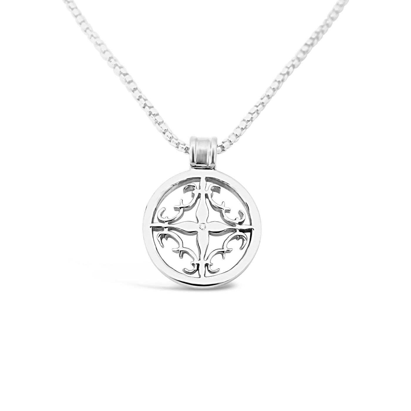 Cali Amulet Single Diamond - Small