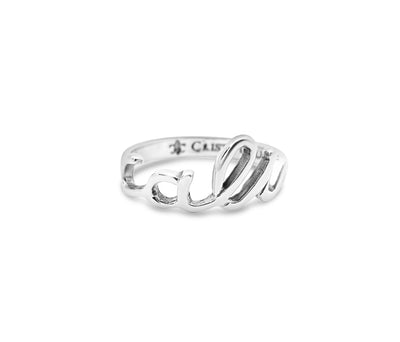 Cali Script Ring