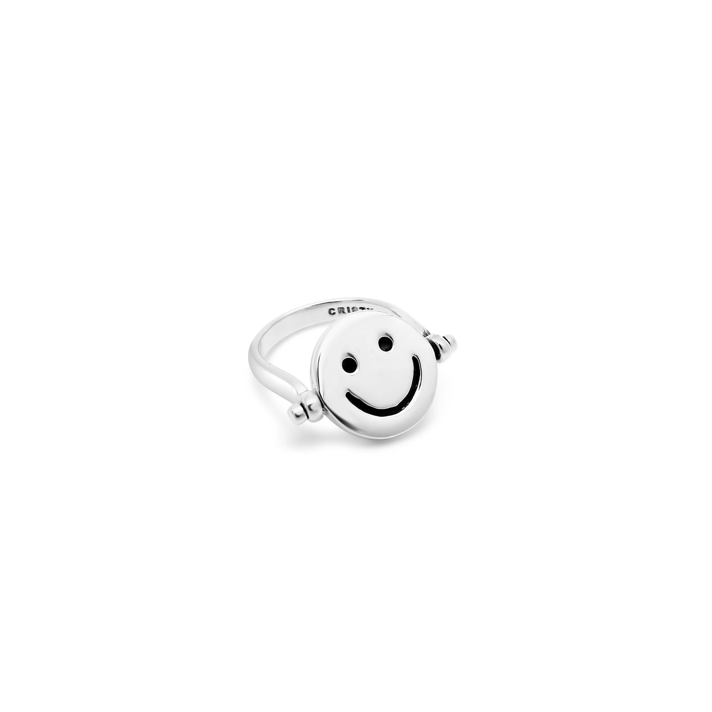 Don't Worry, Be Happy Flip Ring