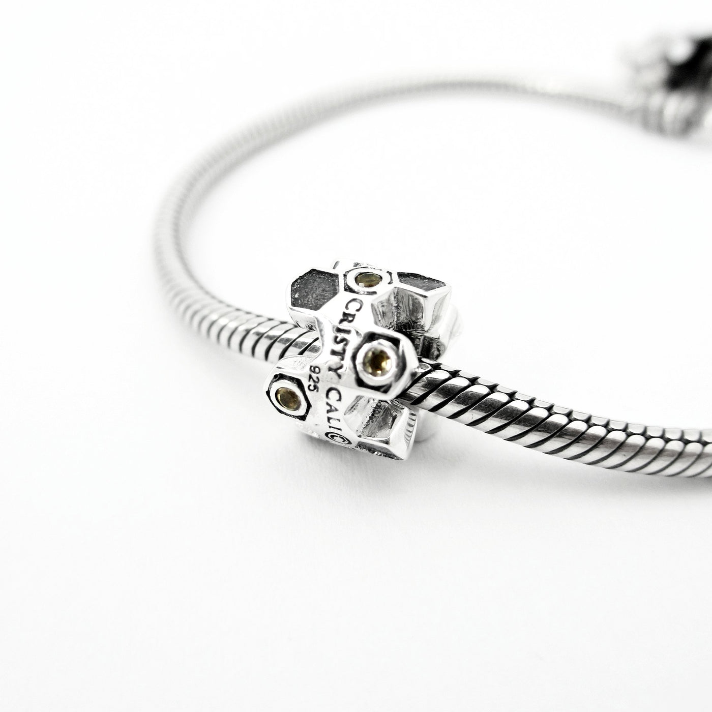 Honeycomb & Bee Couture Charm
