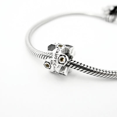 Honeycomb & Bee Couture Charm