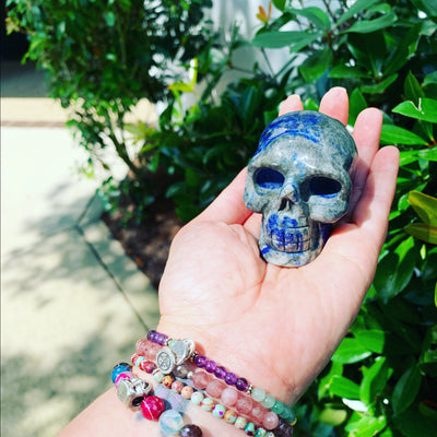 Gemstone Skulls