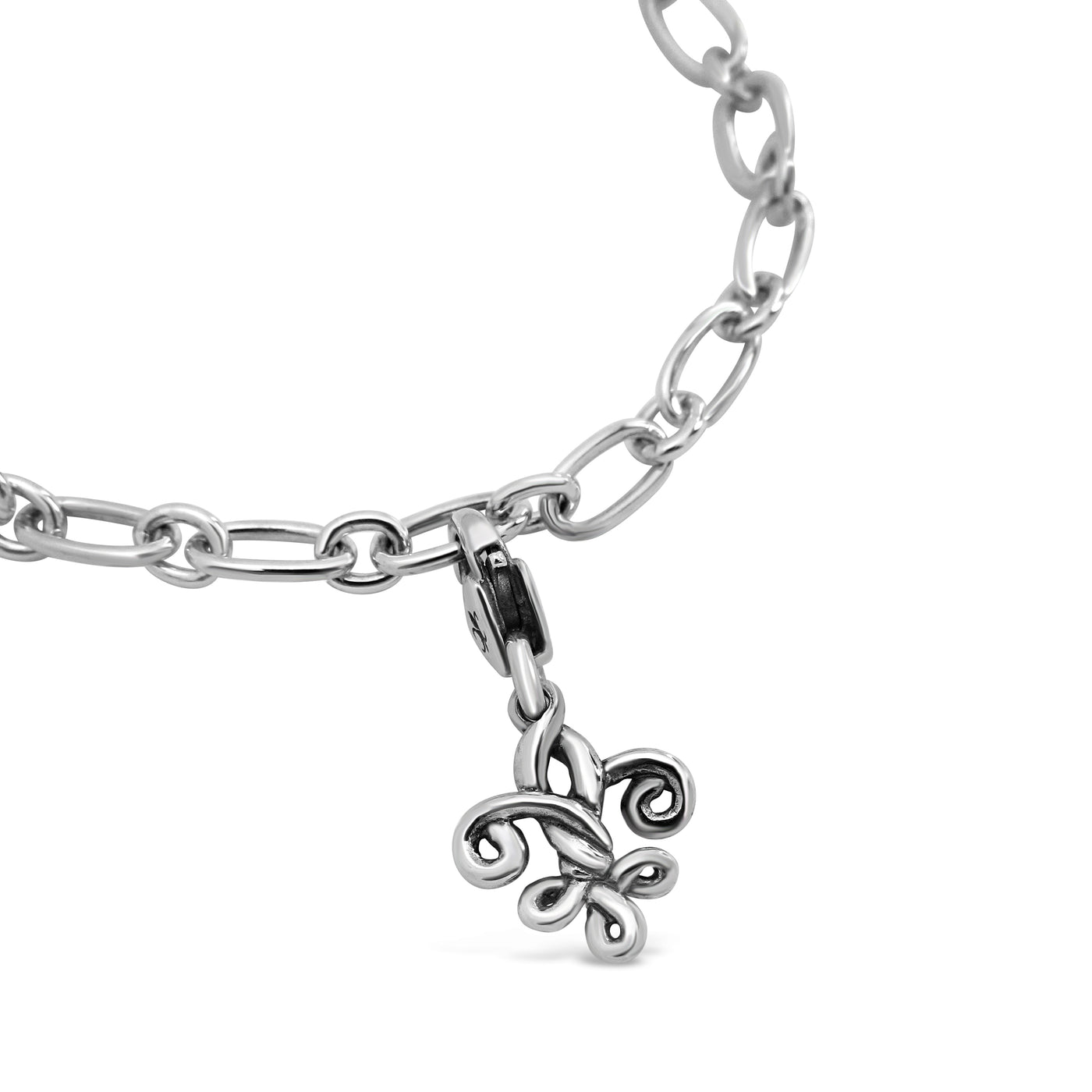 Fleur de Love Knot Clip Charm - Large