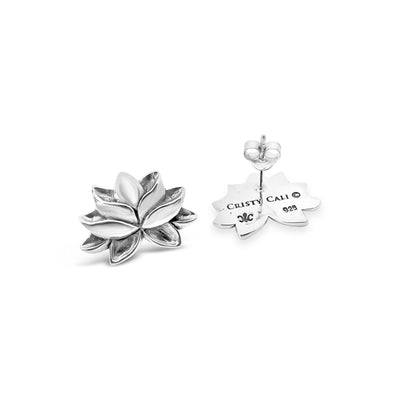 Lotus Stud Earrings