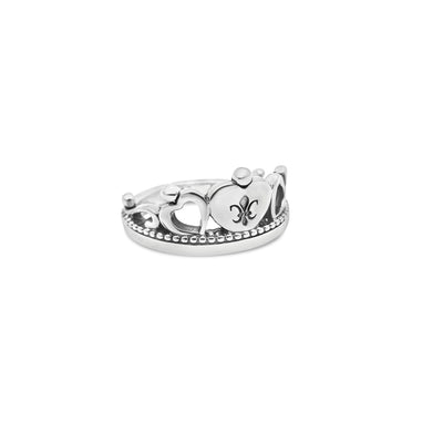 Queen of Hearts Crown Ring