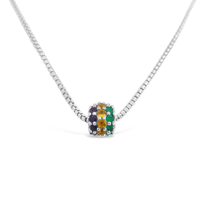 Mardi Gras Semi-Precious Couture Charm