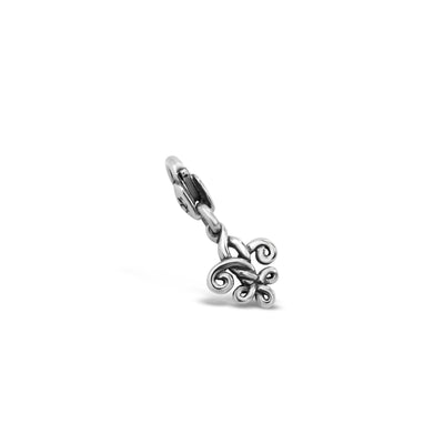 Fleur de Love Knot Clip Charm - Small