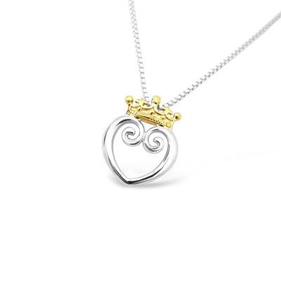 Queen of Hearts Mixed 18K - Small