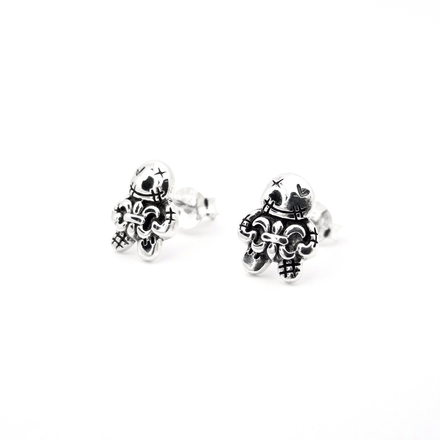 Voo Doo Doll Jack Mini Stud Earrings